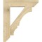 Ekena Millwork Balboa Slat Rough Sawn Bracket, Douglas Fir, 6"W x 32"D x 38"H BKT06X32X38BOA06RDF - alternate 4